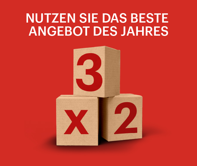 3x2 Angebot