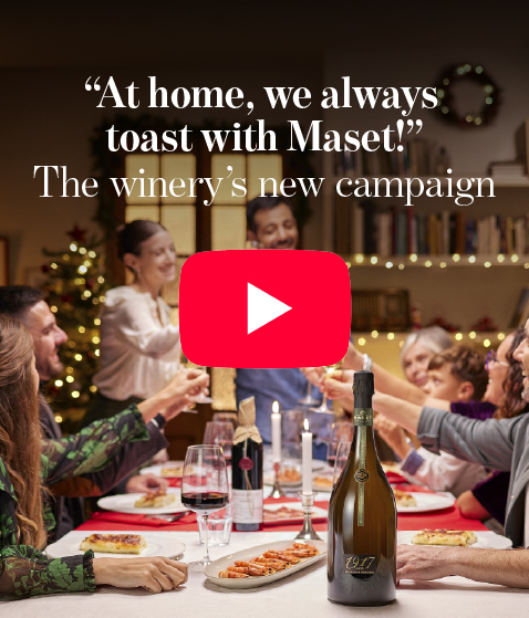 At home, we always toast with Maset!