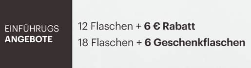 Einführugs Angebote 6 €