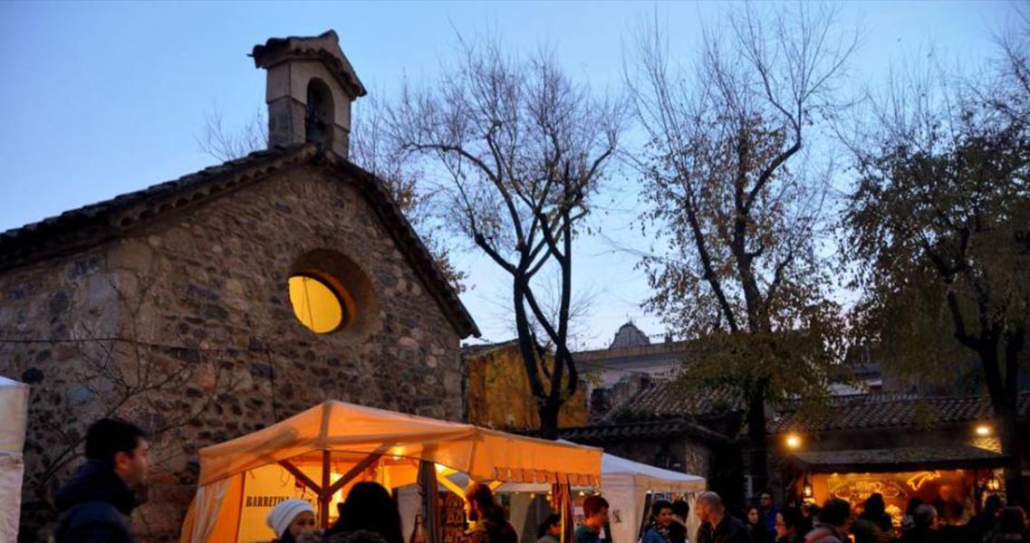 Imatge de la fira de Nadal de Cardedeu