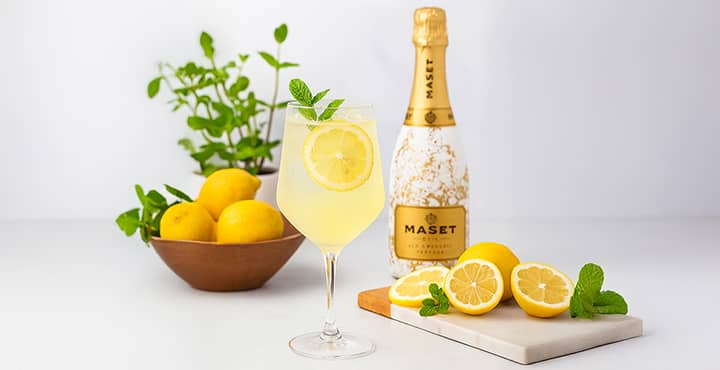 Limoncello Spritz amb cava Ice Cocktail