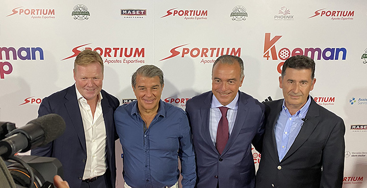 Maset col·labora en la primera edició del torneig benèfic Koeman Cup