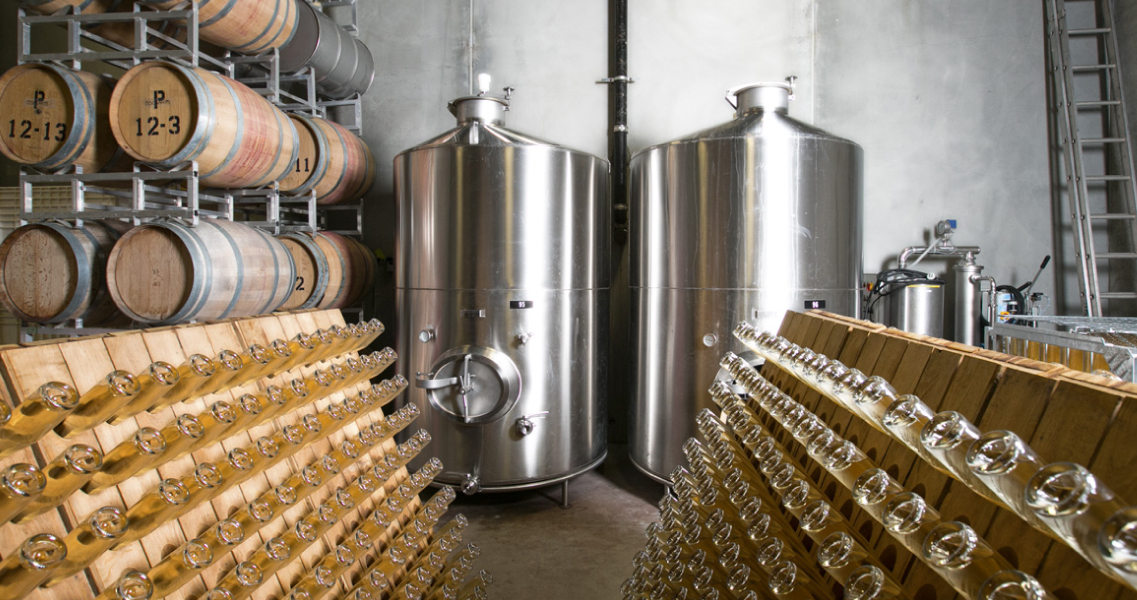 Sala de pruebas de la bodega