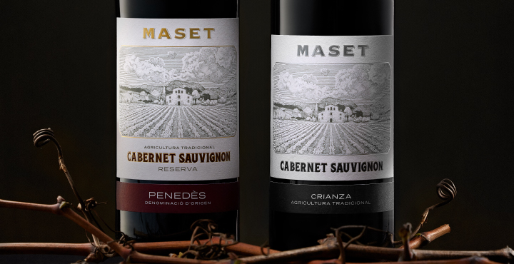 Nova imatge de la nostra gamma de vins Cabernet Sauvignon
