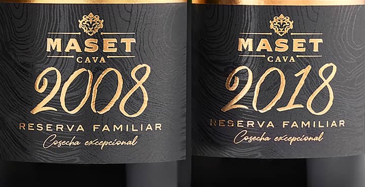 Nuevo lote Reserva familiar cosechas excepcionales 2008 - 2018