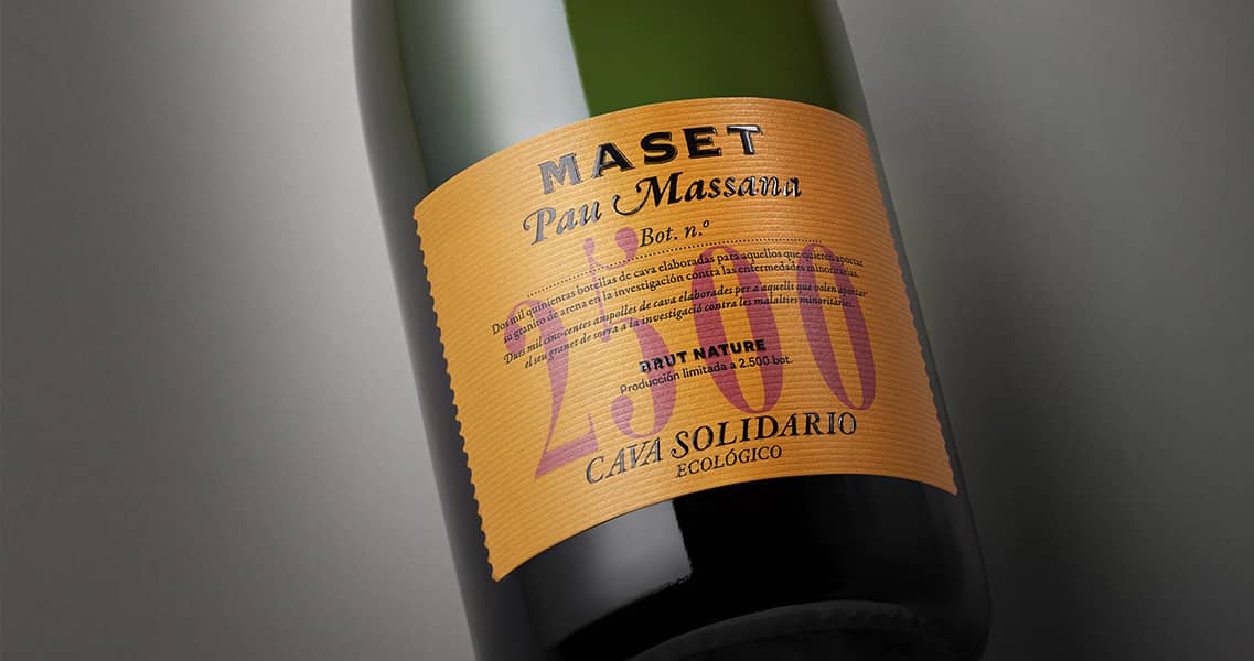 Cava solidari Pau Massana de Cellers Maset