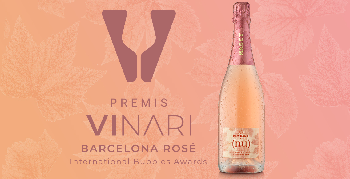 Nu Brut Rosé premiado con una medalla de oro en el Barcelona Rosé International Bubbles Awards 2024