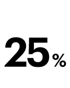 25 %