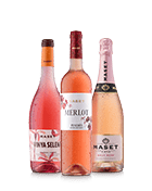 Rosé wine selection