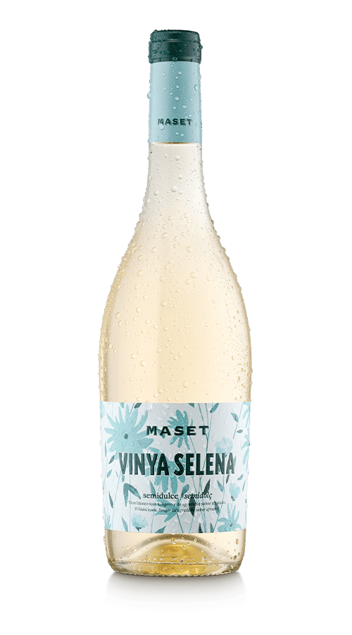 Bodegas Vinya Selena Halbtrockener von Weisswein Maset